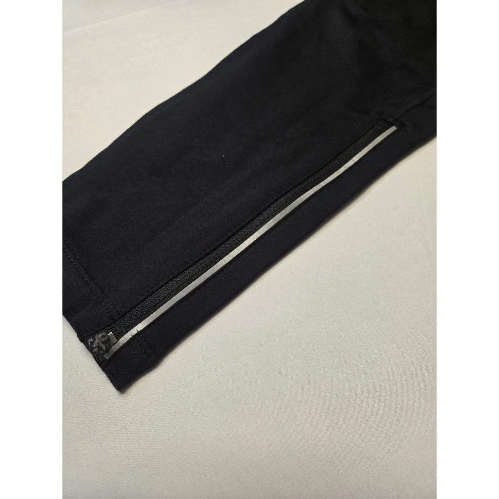 Baleaf‎ Padded Black Cycling Pants HighRise Performance Womens Med Water Resist